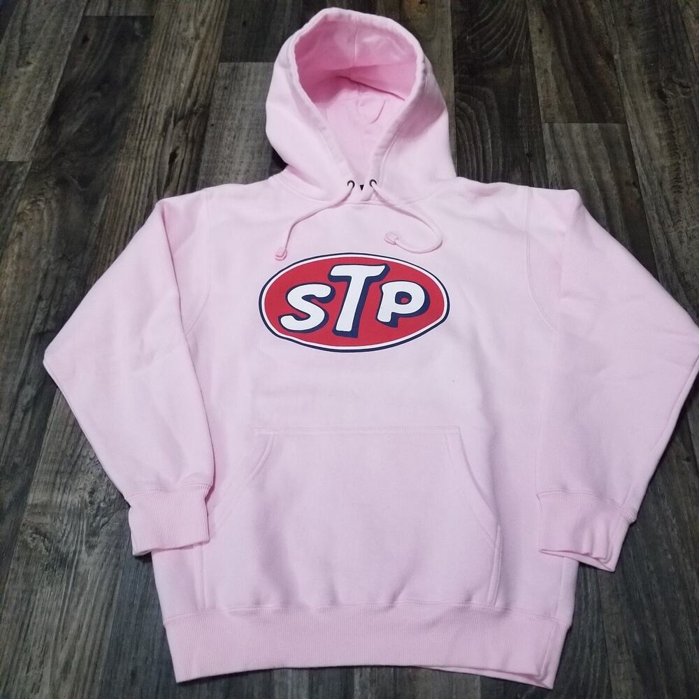 Vintage Stone Temple Pilots‎ Pink Hoodie Sweatshirt Womens Size Small